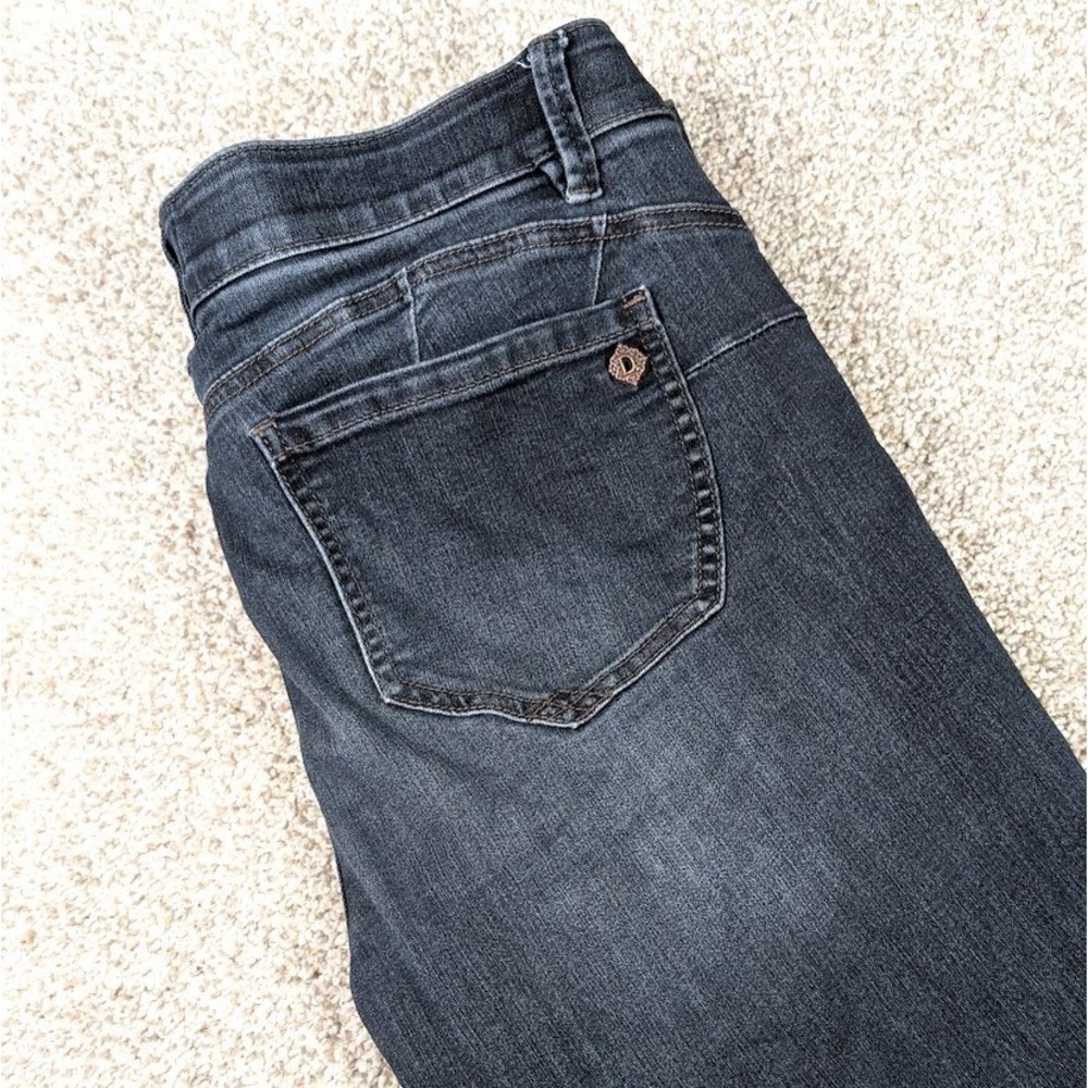 Democracy "Ab"solution Jeans Womens‎ Size 14 Dark Wash Booty Lift Jegging